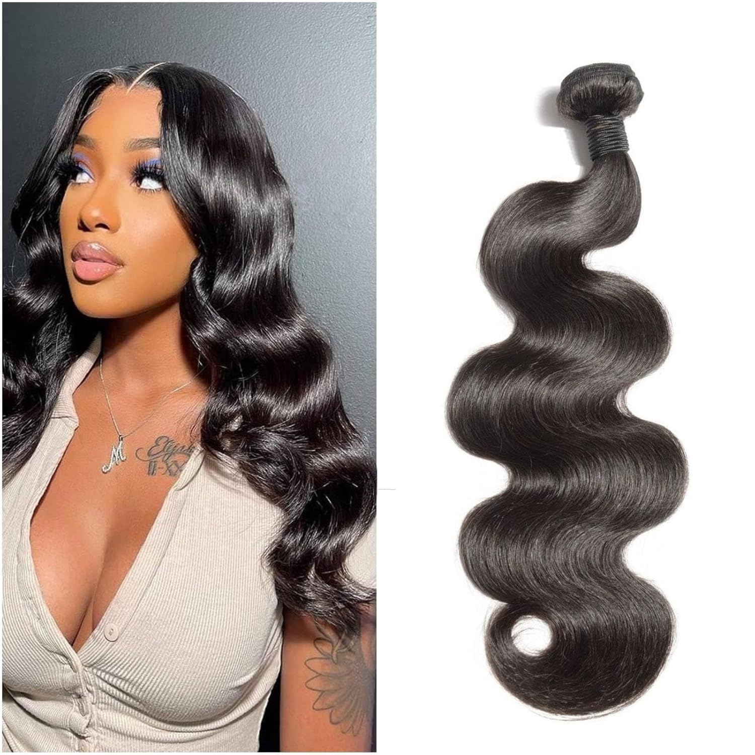 Indian Hair Body Wave Human Virgin Hair Weft 1Bundle/Pack - Perismoda Hair